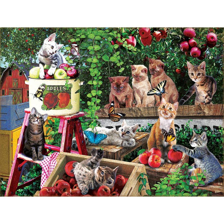 SunsOut - Vente Puzzle – adulte - Puzzle 0625 Apple Harvest 500 pièces