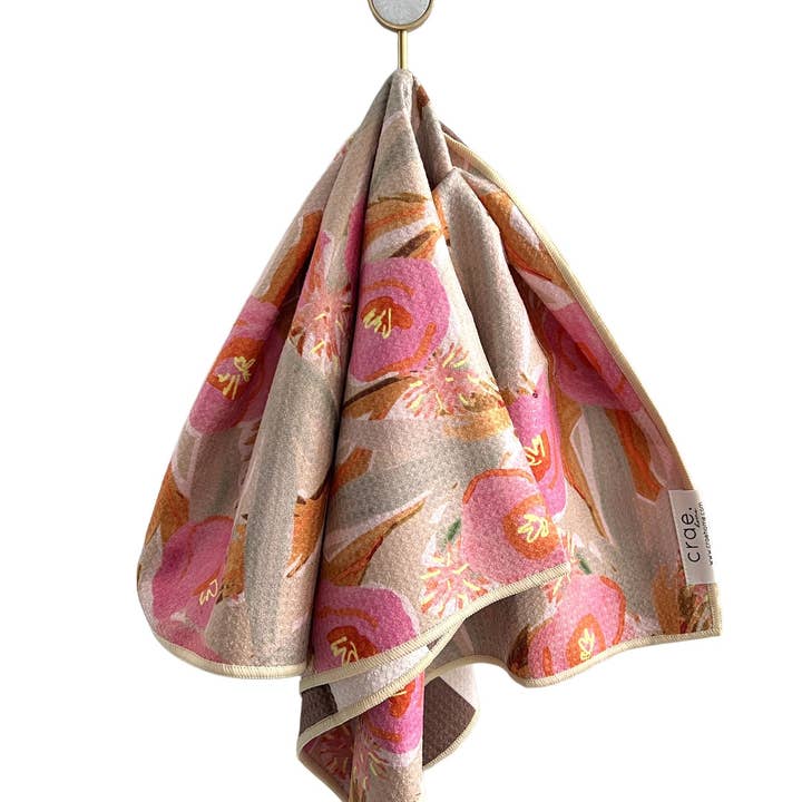 Creme/Brun Reeds: Vendbar håndklæde for engroshandel på Faire5