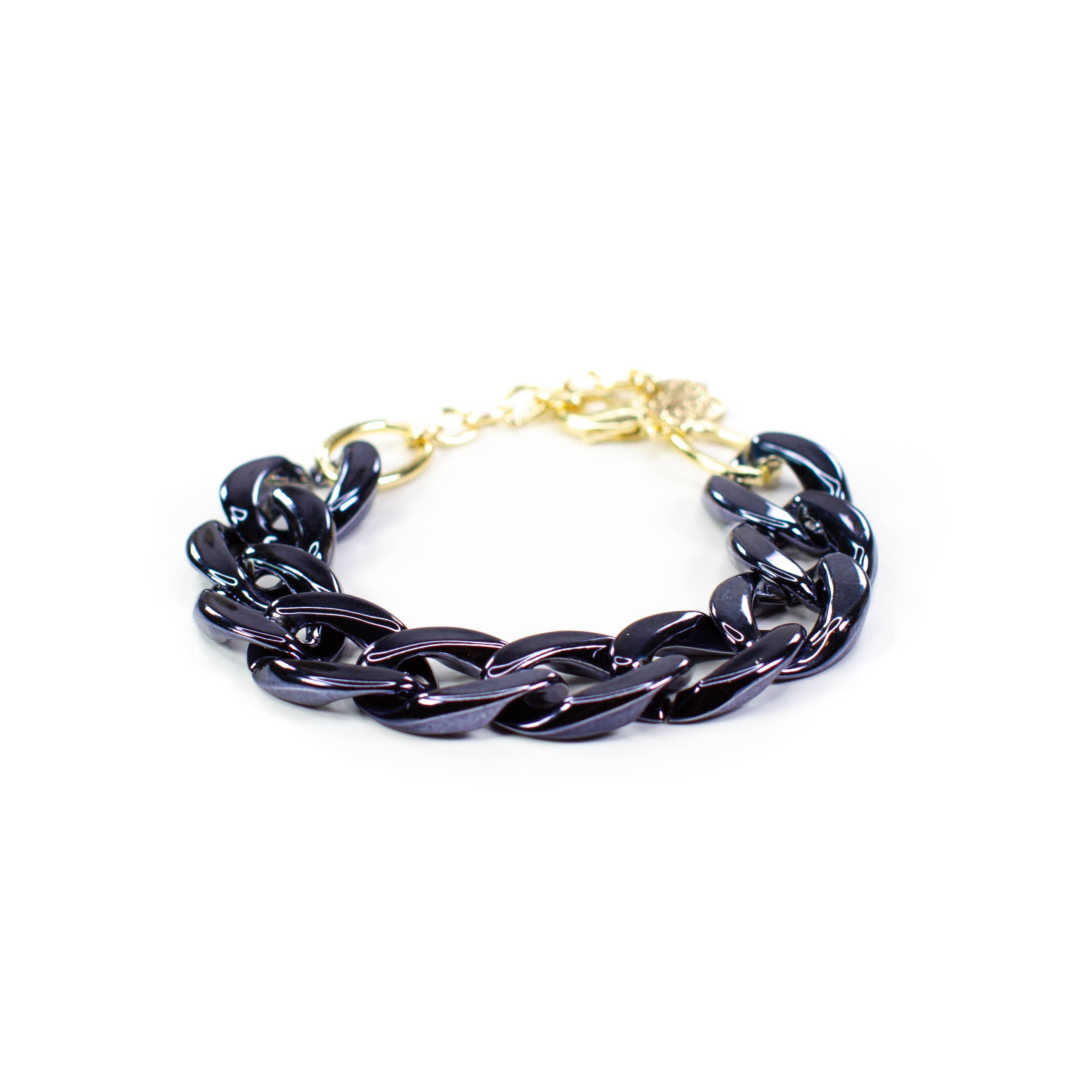 Savvy Bling - Wholesale Link & Chain Bracelet - All Chunky Acrylic Chain Link Bracelet72