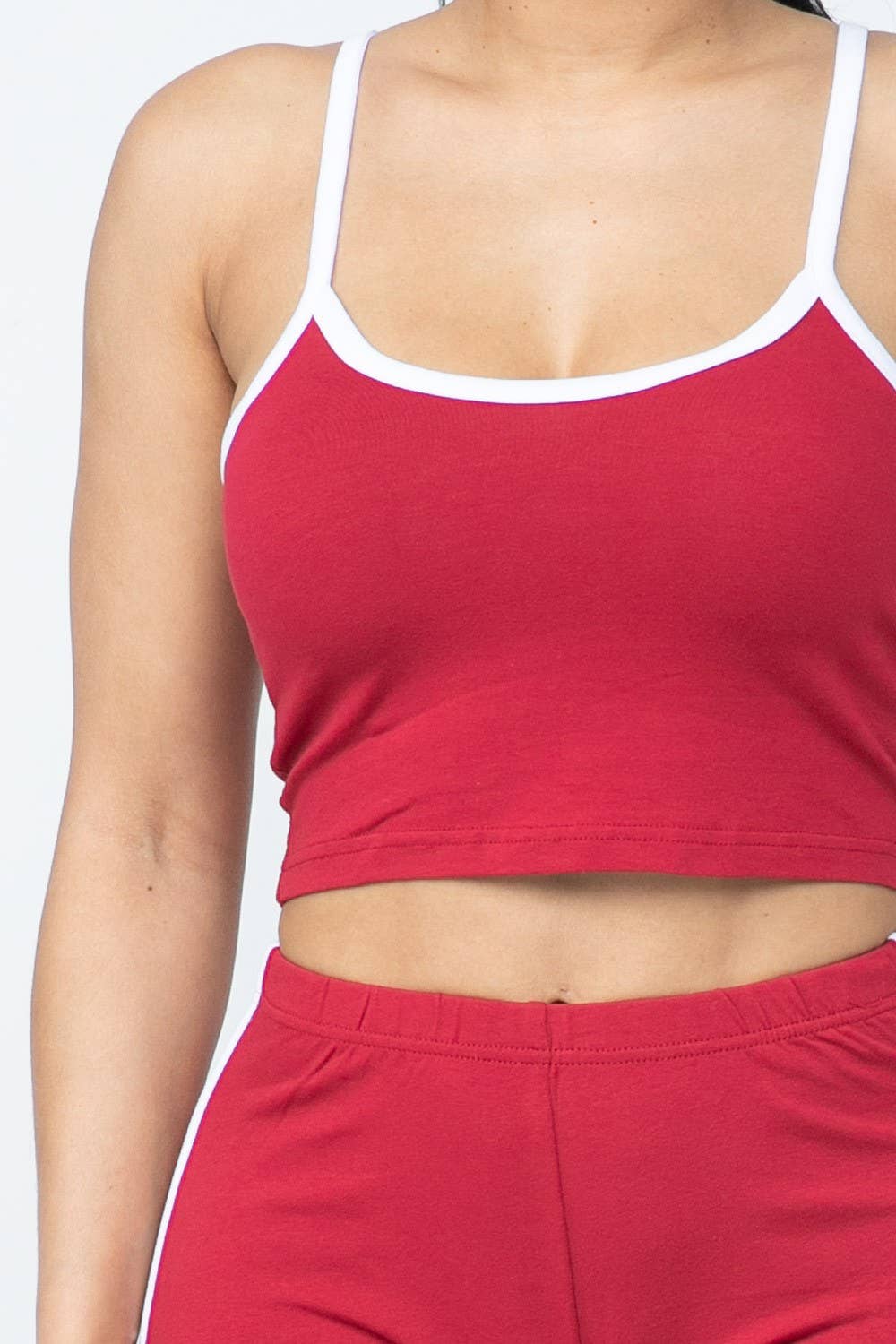 Boswell - Wholesale Lounge Set - Women's - Cotton Short Set With No Sleeve Top13