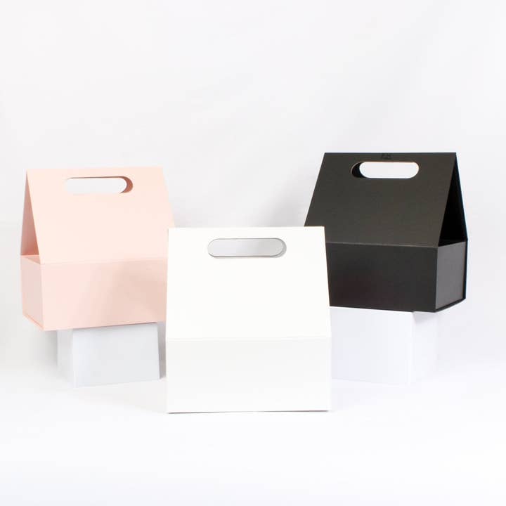 Boîte à fleurs pliable avec poignée pour la vente par Elegant Design Supply