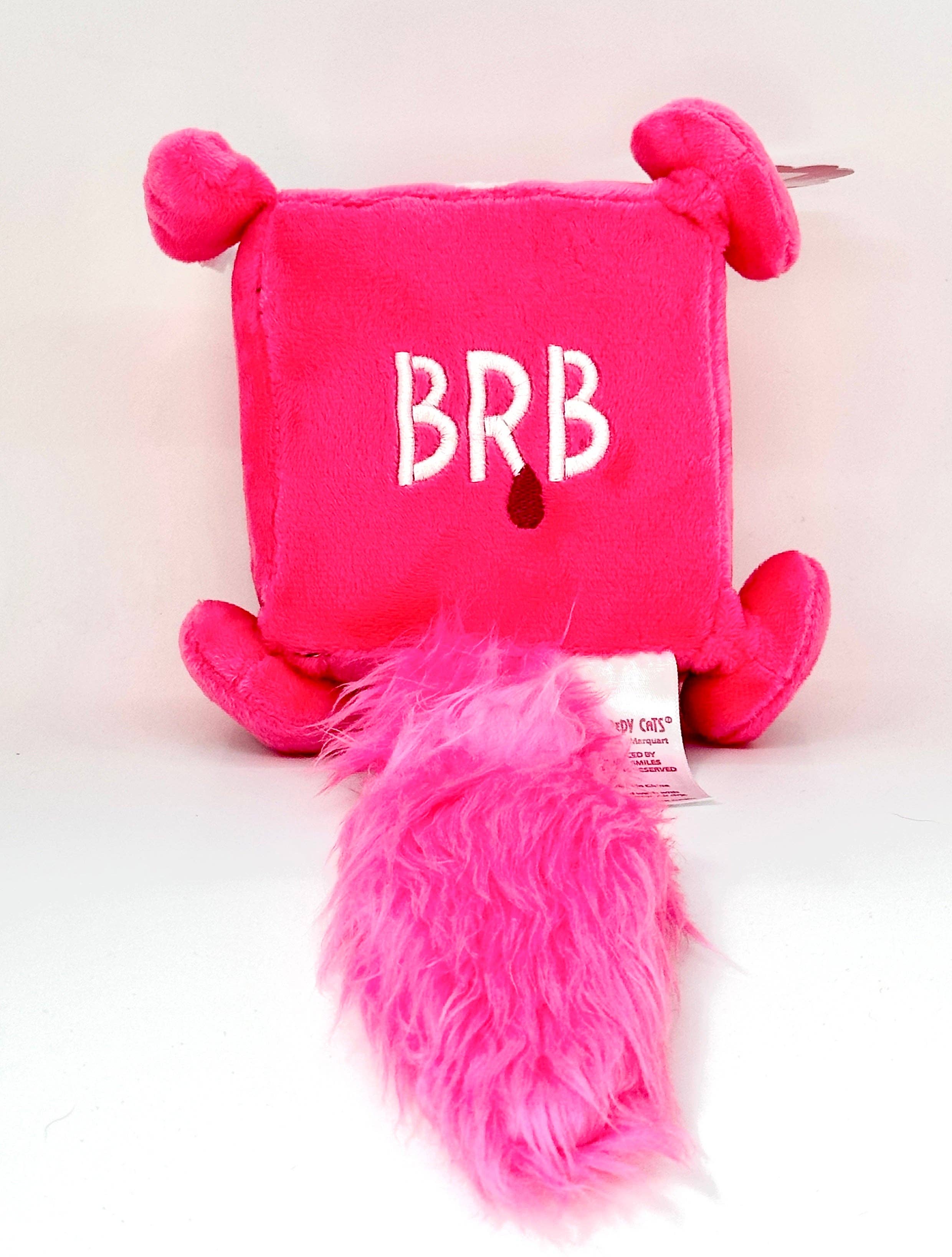 Squaredy Cats - Wholesale Stuffed/Plush Toy - Kids & Baby - GhostPuss PINK signature size plushie2