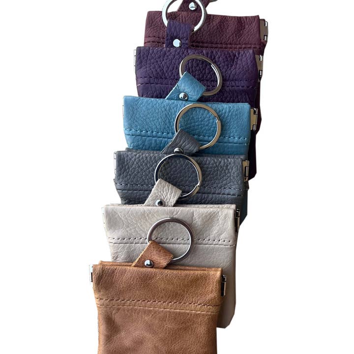 Roma Leathers, Inc. - Wholesale Coin Purse - Women's - 92801 lambskin squeeze coin purse