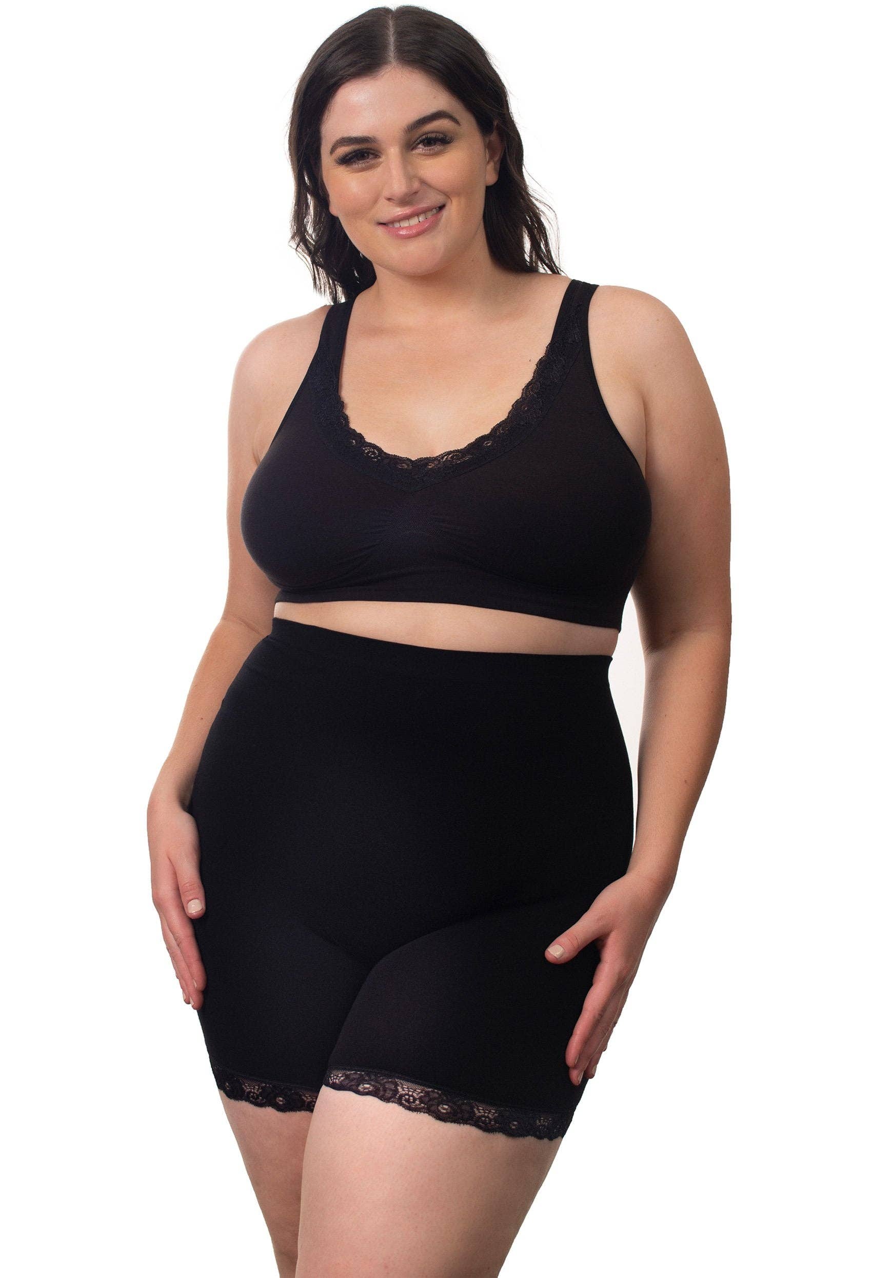 B Free AUSTRALIA - Wholesale Underwear - Women's - Anti Chafing High Rise Petite Cotton Shorts3