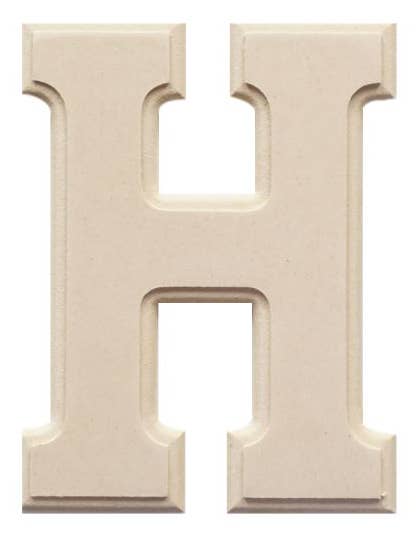 Angels Craft – wholesale Craft supplies – Wood Letters MDF 6-inch with Routed Edge, 1-ct9