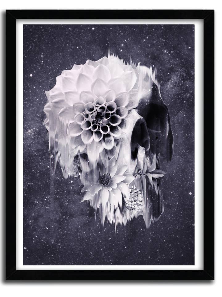 Locandina Decay Skull di ALI GULEC per la vendita all'ingrosso da parte di K.Olin Tribu