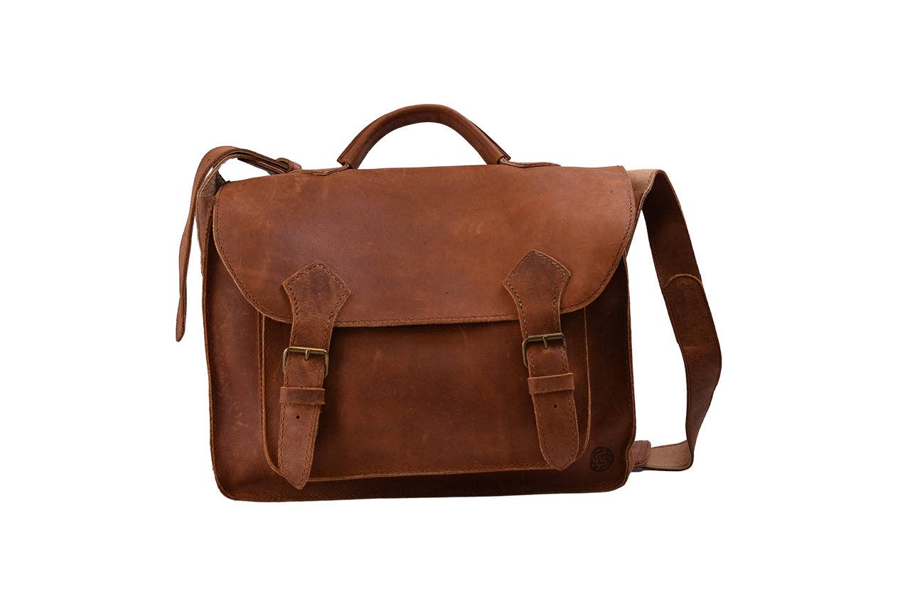 Lazarus Artisan Goods - Wholesale Briefcase - Unisex - Don Javier Briefcase | Leather Bag | Artisan Made | Ethical16