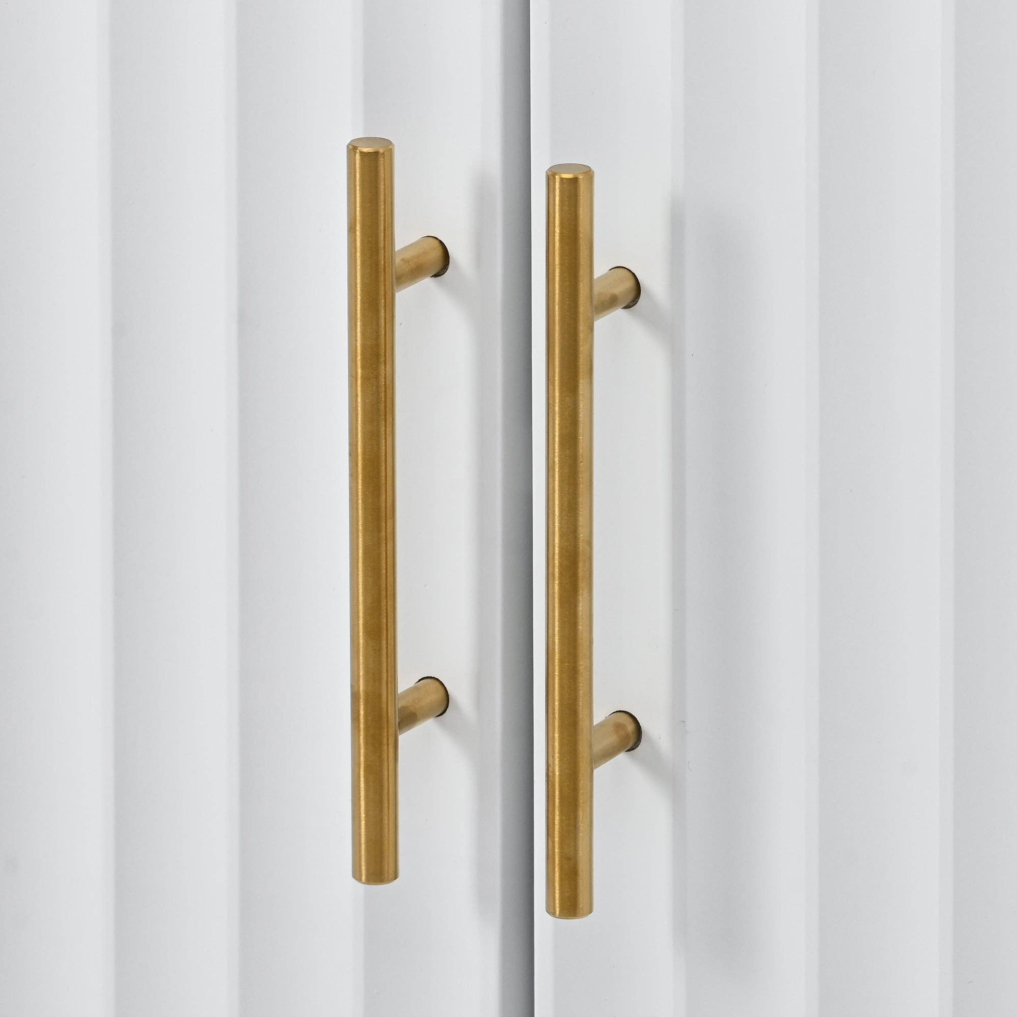 HOMYCASA DESIGN INC - Wholesale Sideboard - White Modern Buffet Cabinet Fluted Sideboard Large Storage17