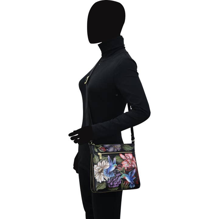 Anuschka | Vanya Lara (USA) - Wholesale Crossbody Bag - Women's - Expandable Travel Crossbody - 550