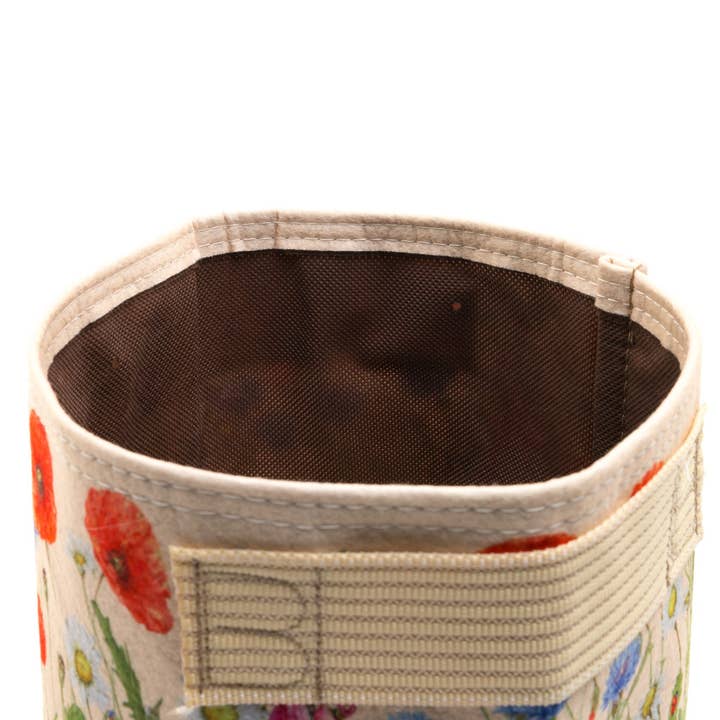 Jardinopia UK – wholesale Plant pot – Iona Buchanan Meadow Fabric Eco Pots - 23L - Cream2
