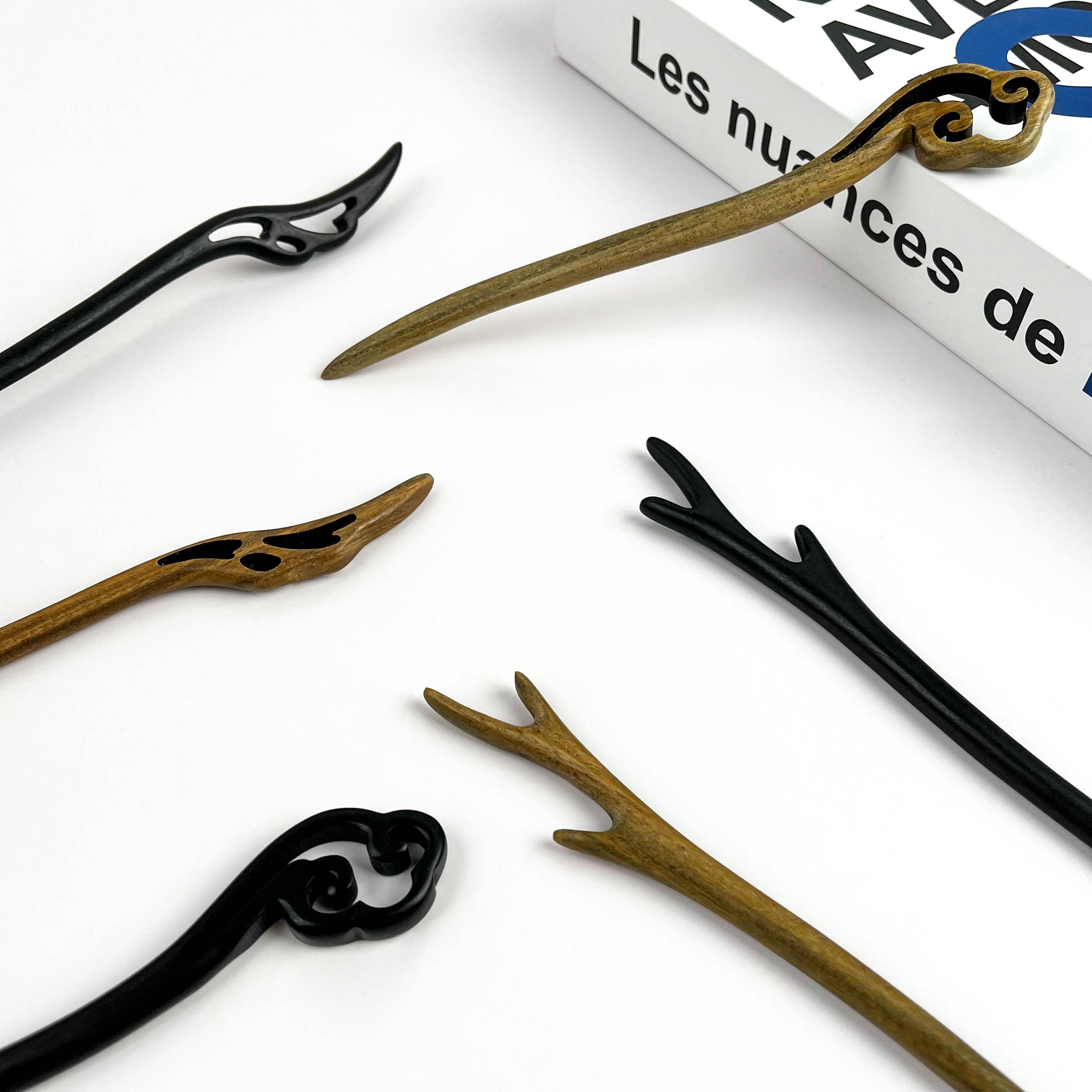 TheDivaSoap – wholesale Hair pin – Handcrafted Wood Hairpin, Simple Classic Hairpin10