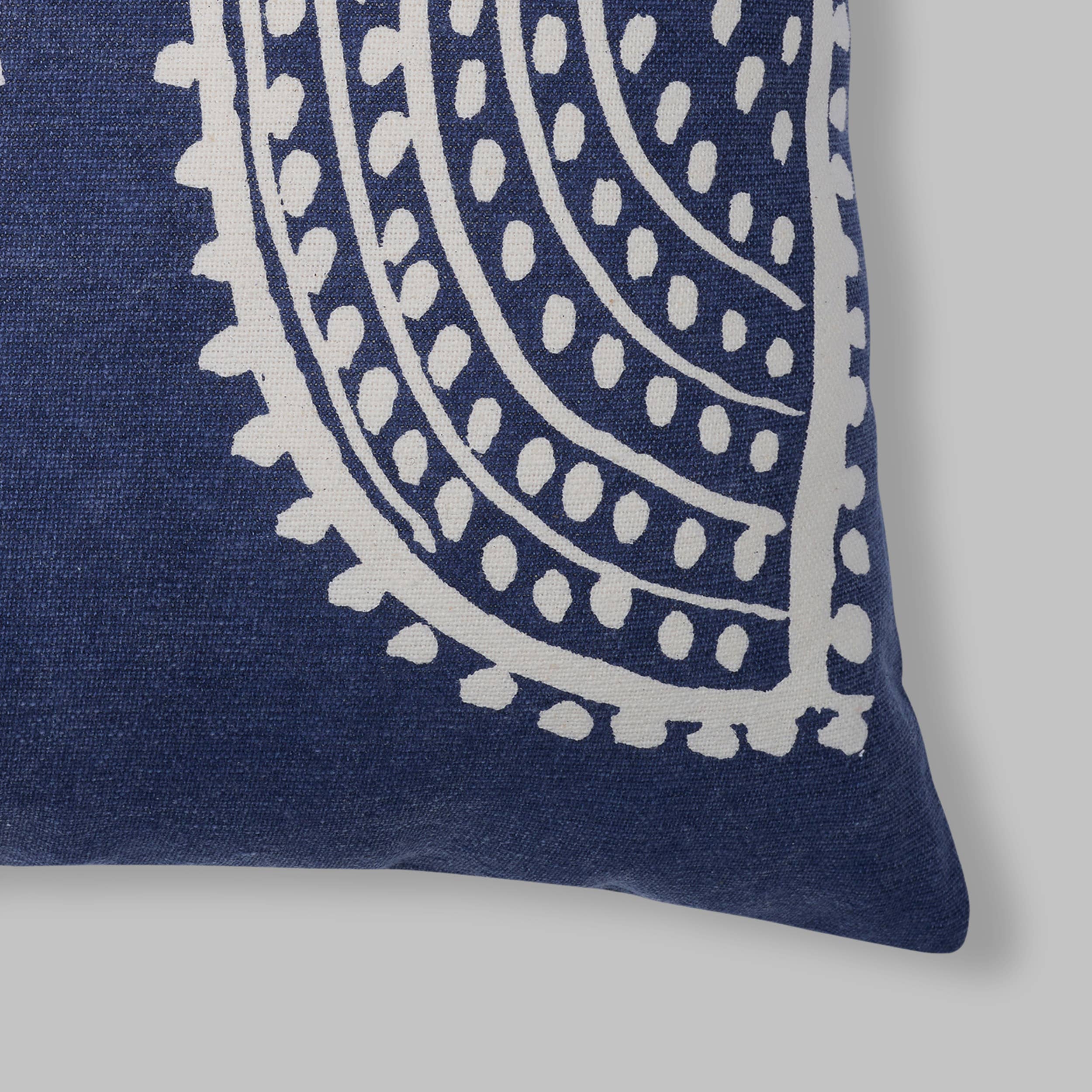 NAKI & SSAM INC. - Wholesale Throw Pillow Cover - Meraki Collection 20in. Square Gond Art Inspired Large4