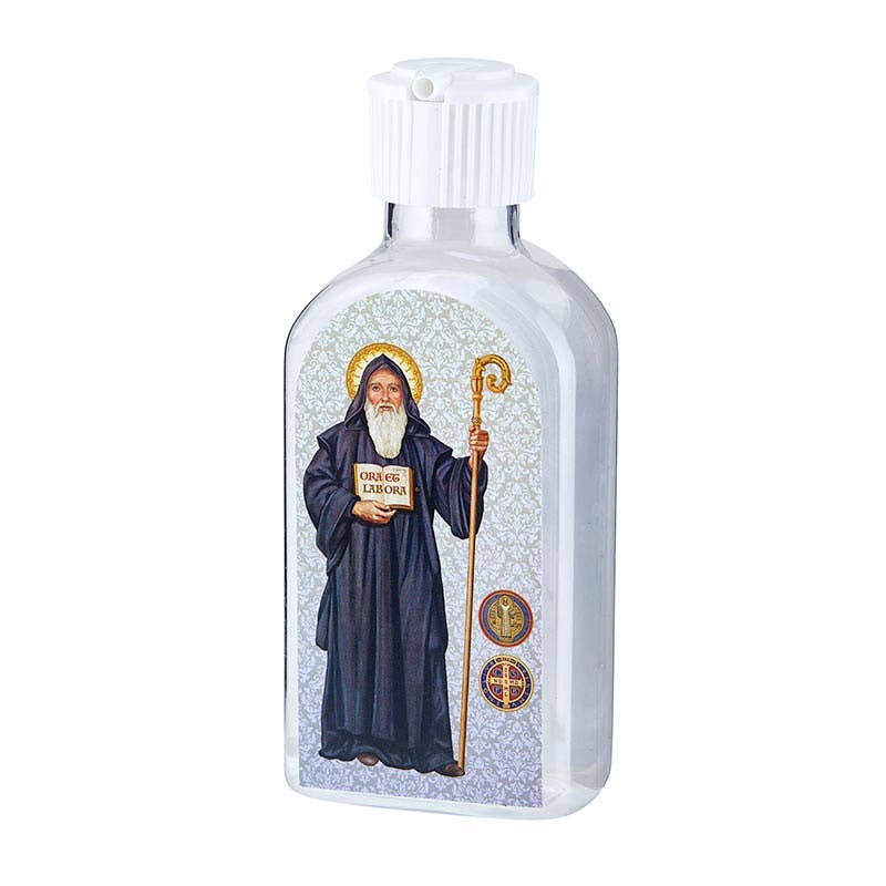 Christian Brands Catholic - Wholesale Water Bottle - Sacred Holy Water Bottle - St. Benedict1