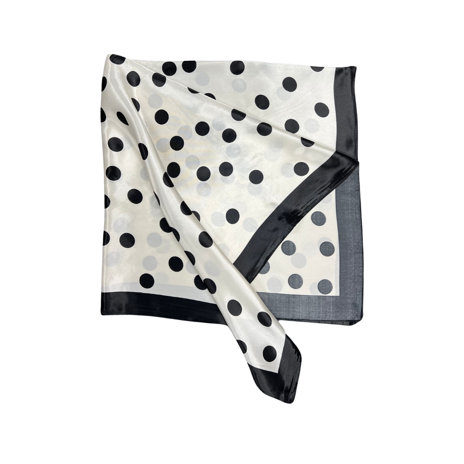 Lili Scarves (US Duty Free) - Wholesale Scarf - Women's - Polka Dot Pattern Silk Touch Square Scarf20