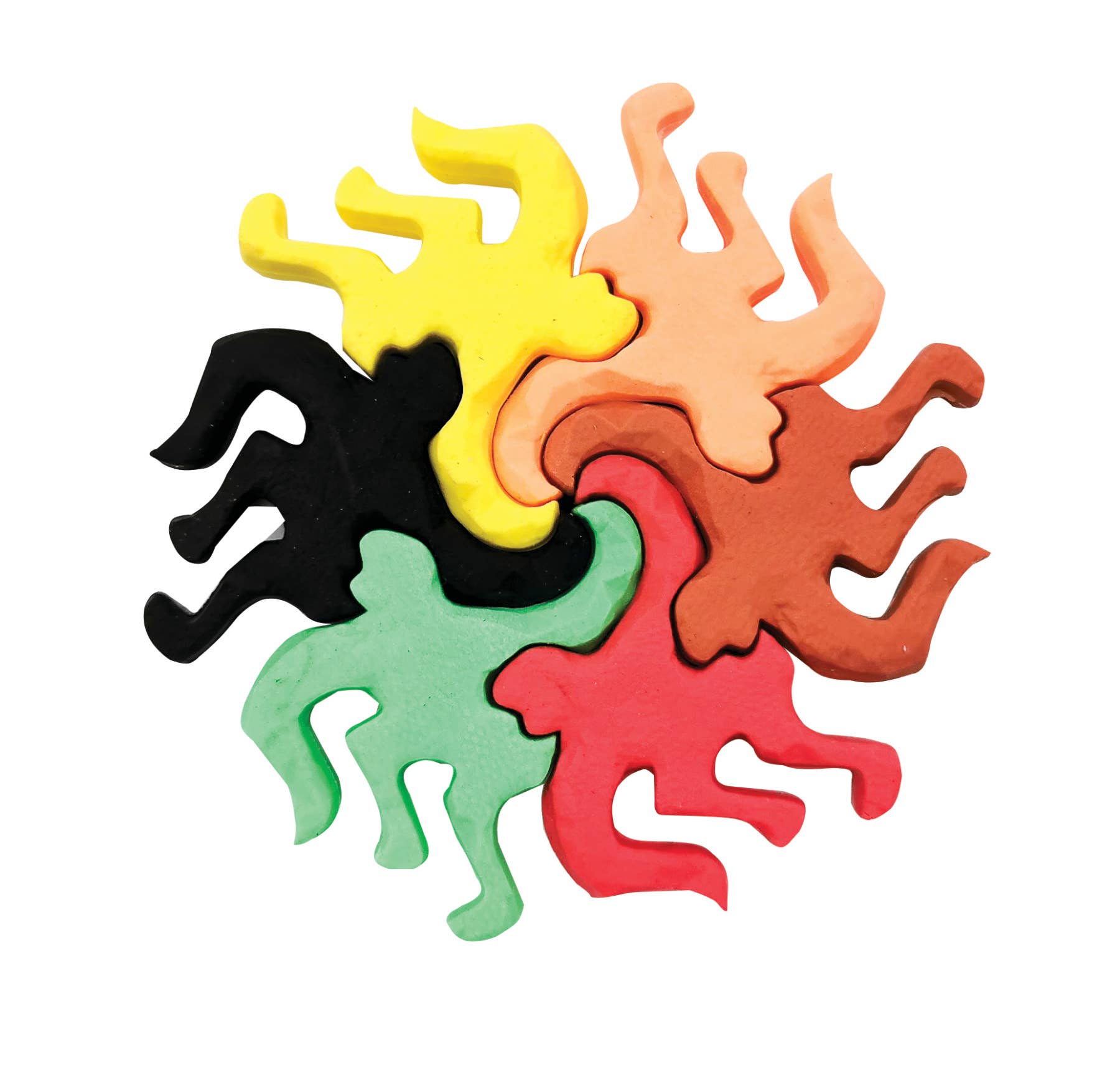 Geddes – wholesale Eraser – BIG FOOT PUZZLE ERASERS  6/SET  24/DSP1