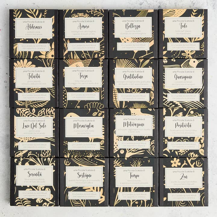 Cotton & Grey - Wholesale Tapered Candle/Candlestick - A little box of Bundle (Folk)3