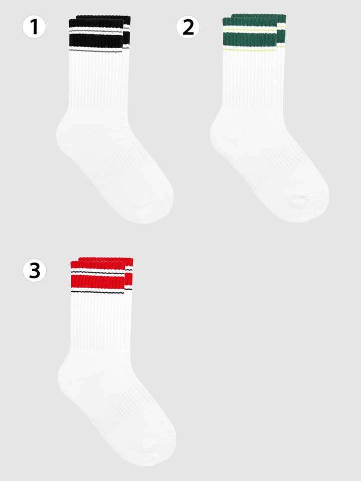 Women's Crew Tennis Court Performance Style 1 Socks for wholesale by 7DAYSSOCKS