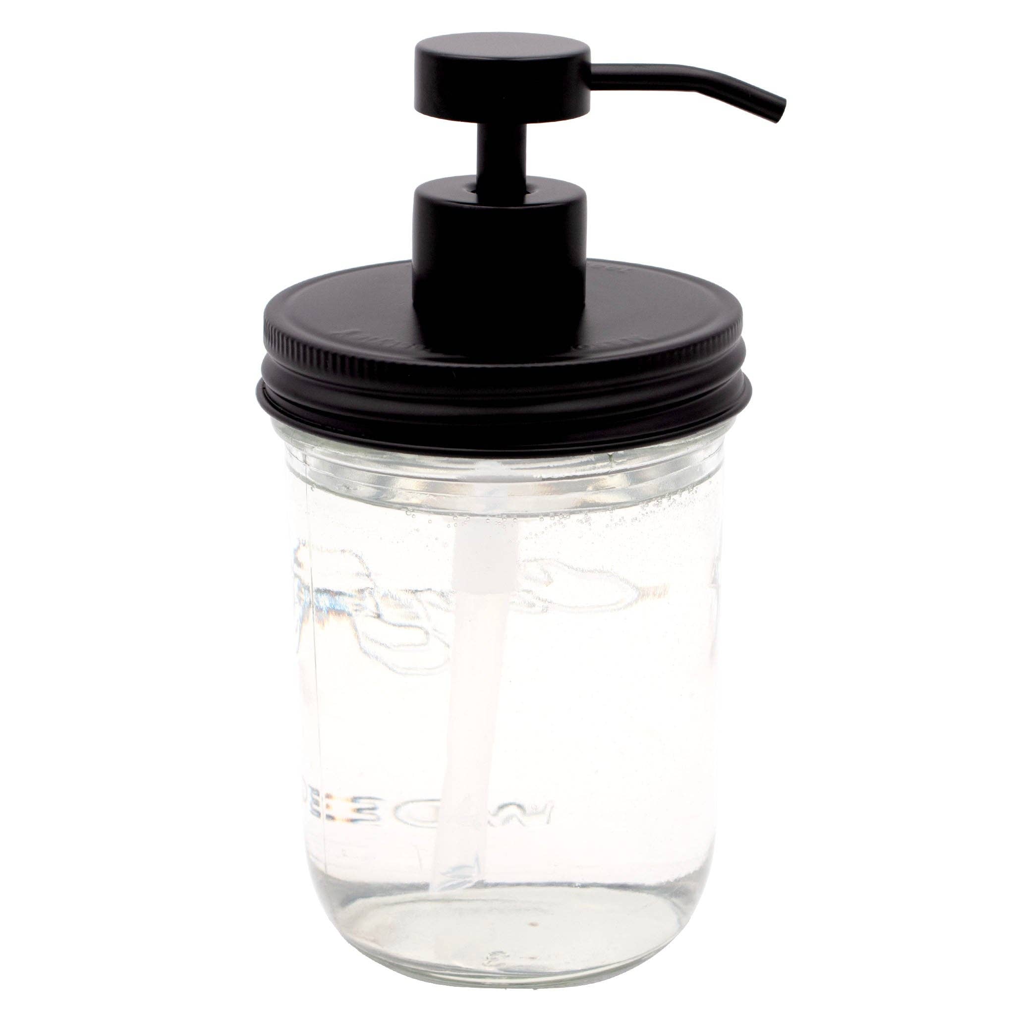 Mason Jar Lifestyle - Wholesale Soap Dispenser - Matte Black Soap Pump Lid Kit for Mason Jars5