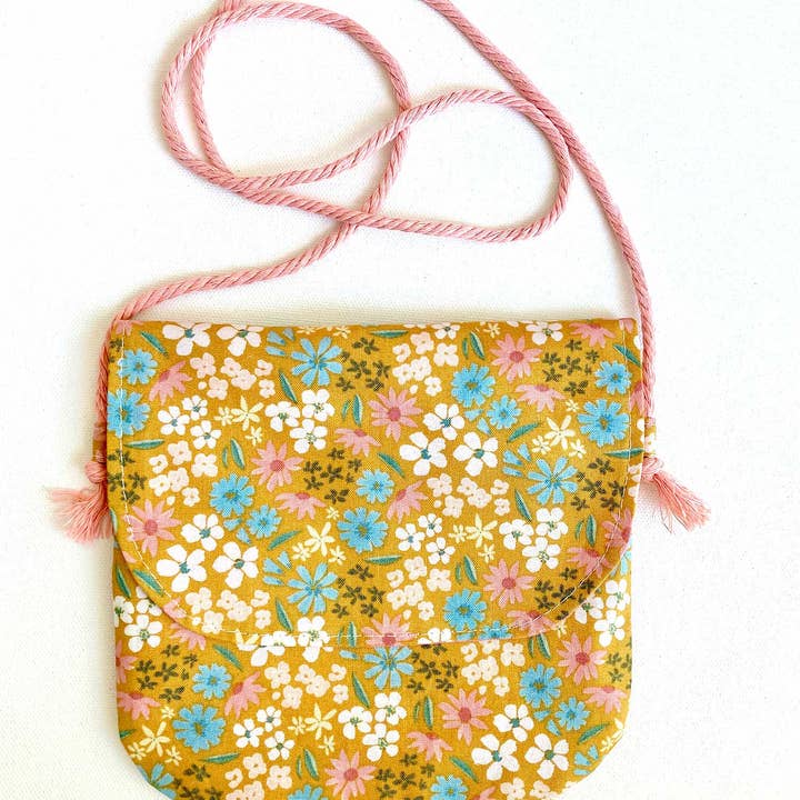 edeenut - Wholesale Crossbody Bag - Kids - Yellow purse, Kids mini messenger bag, Teen crossbody bag2