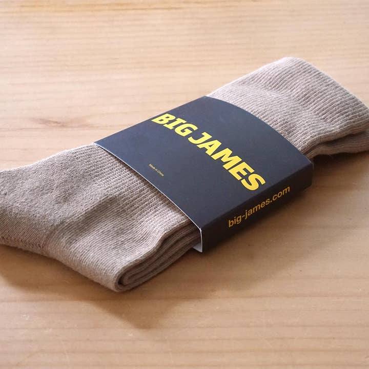Tan Everyday Sock for wholesale by Big James