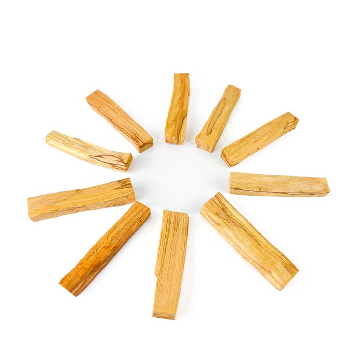 Sage Garden - Wholesale Smudge Stick - 1 Pound Authentic Palo Santo Stick from Peru (70-80 sticks)