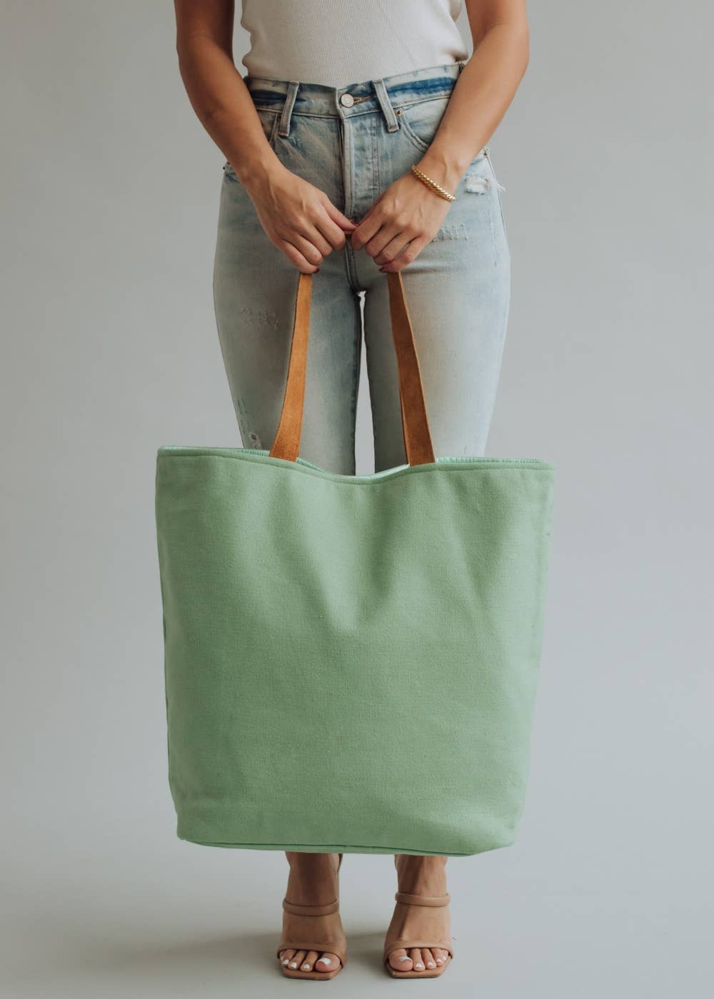 Panache Apparel Co. - Wholesale Tote Bag - Women's - Mint Drink On A Boat Tote2
