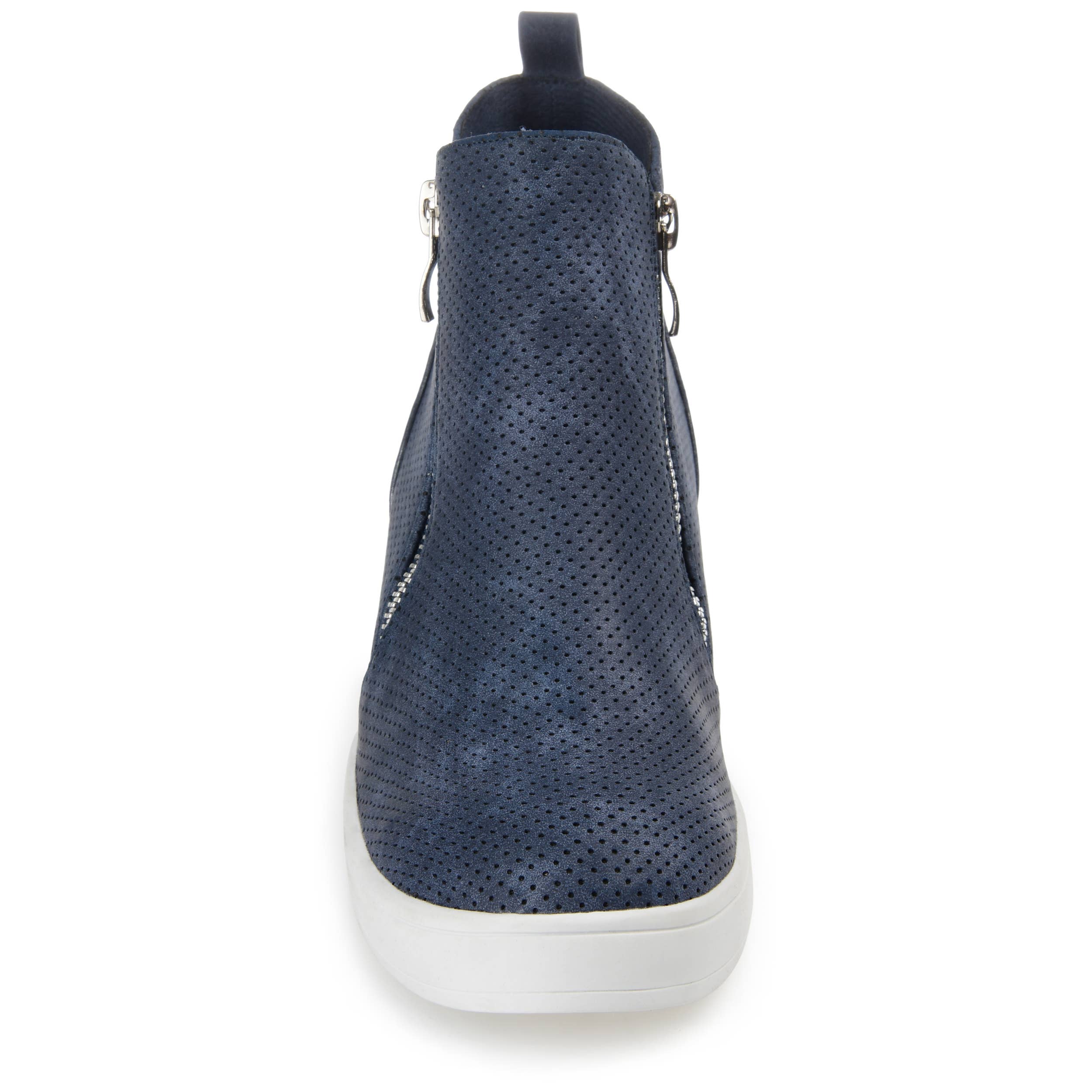 Journee - Wholesale Wedges - Women's - Pennelope Wedge Sneakers In Faux Leather9