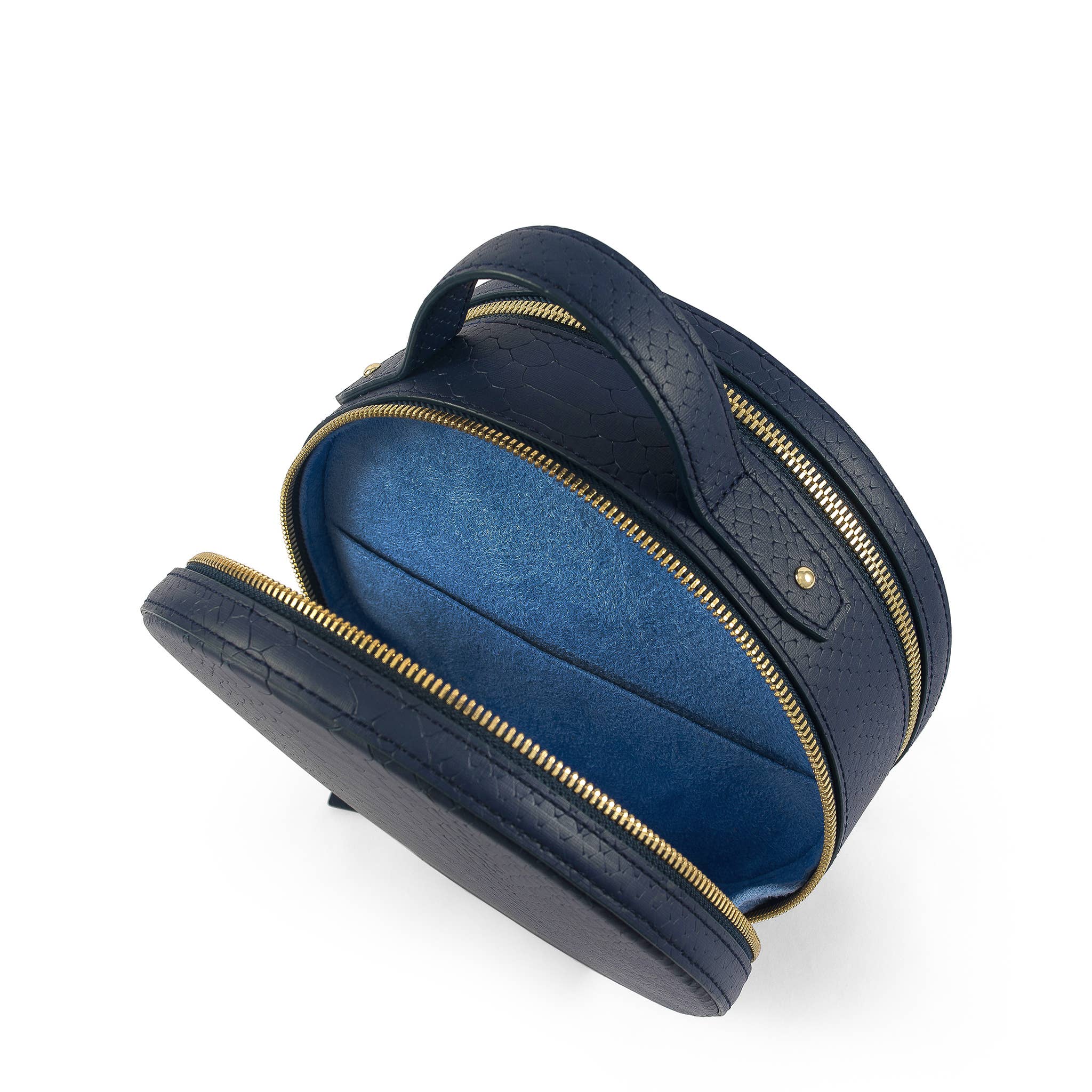 Latitu° - Wholesale Top Handle Bag - Women's - Navy Blue Formosa Handbag6