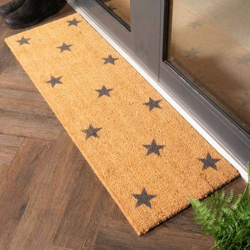 Grau Multi Stars Terrassenmatte für den Großhandel von Artsy Mats