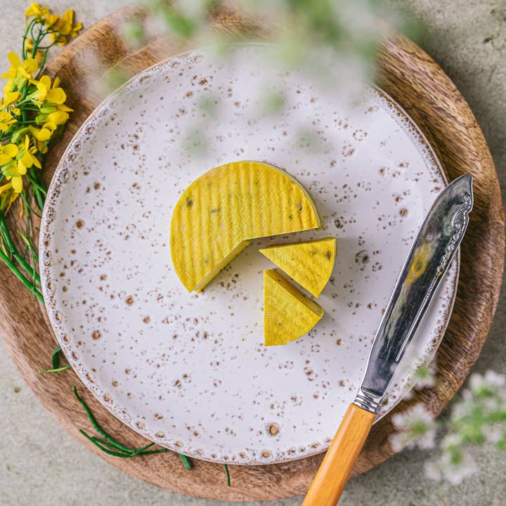 Petit Veganne - Wholesale Non-Dairy Milk - Petit Frais with Organic Turmeric - vegetable alternative to cheese