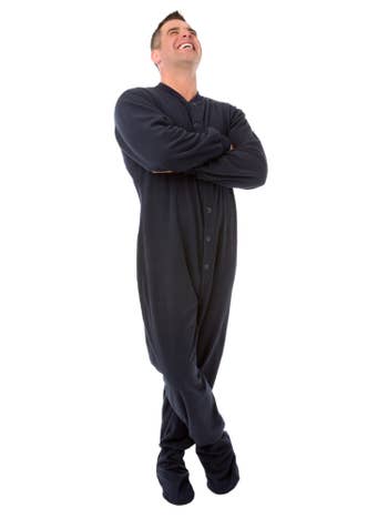 BIG FEET PAJAMA CO. One Piece Cotton Knit Adult Footed Onesie Pajamas for  Men and Women : : Clothing, Shoes & Accessories