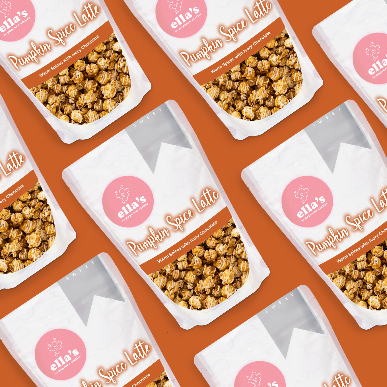 Ella's Popcorn - Wholesale Popcorn - Pumpkin Spice Latte3