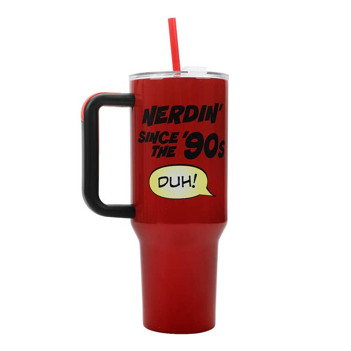 Bioworld Merchandising - Wholesale Insulated Mug/Tumbler - Marvel Deadpool 40 oz. Stainless Steel Tumbler