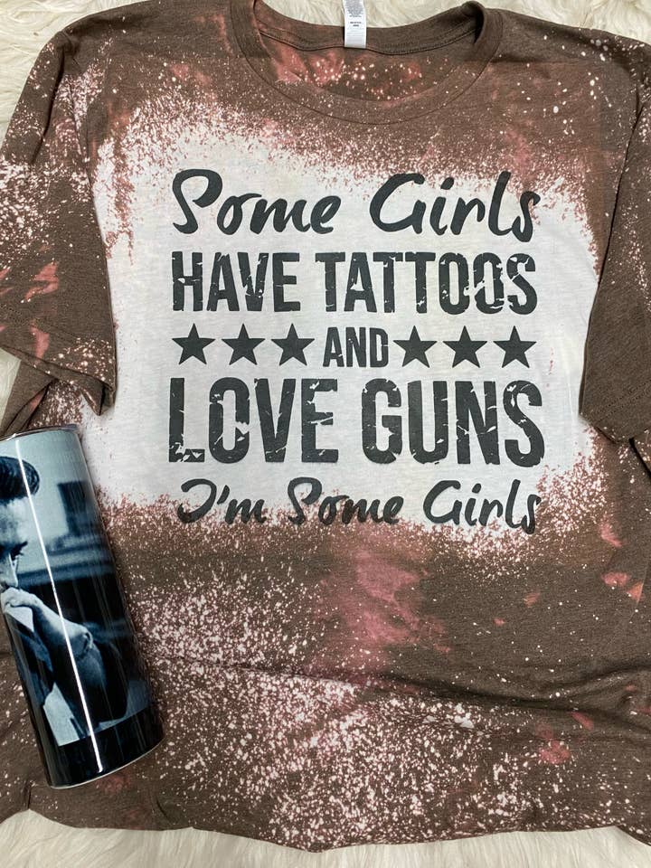 Camiseta con texto «Some Girls Tattoos» para venta al por mayor de Neat Creations