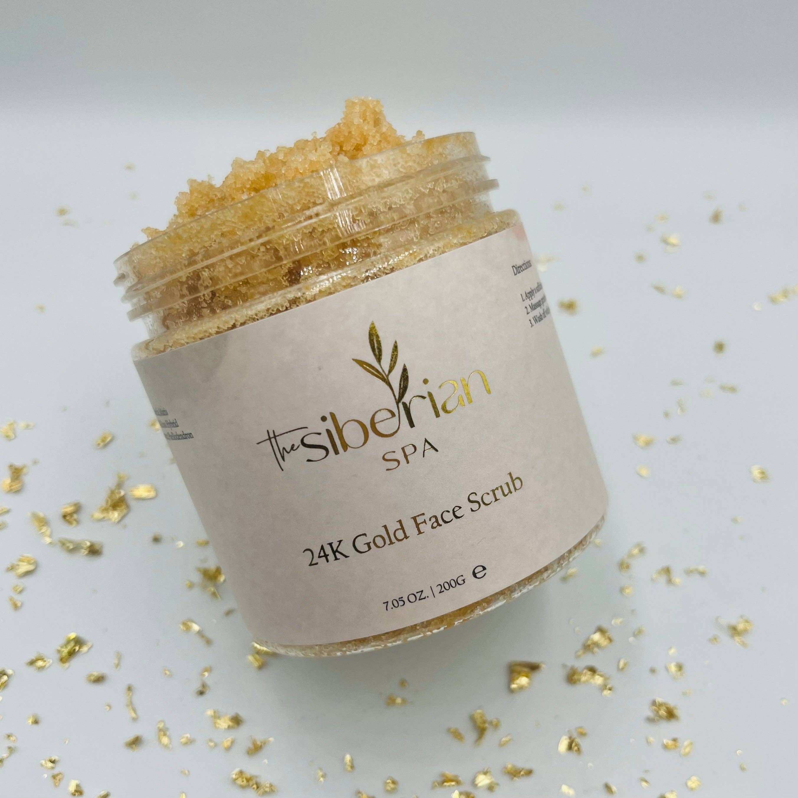The Siberian Spa - Wholesale Facial Exfoliant/Scrub - 24K Gold Face Scrub