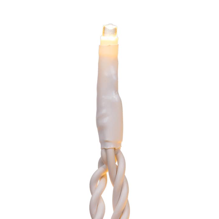 Warm White Vickerman 144Lt LED WmWht Cluster Set WW E-C 24'L for wholesale on Faire1
