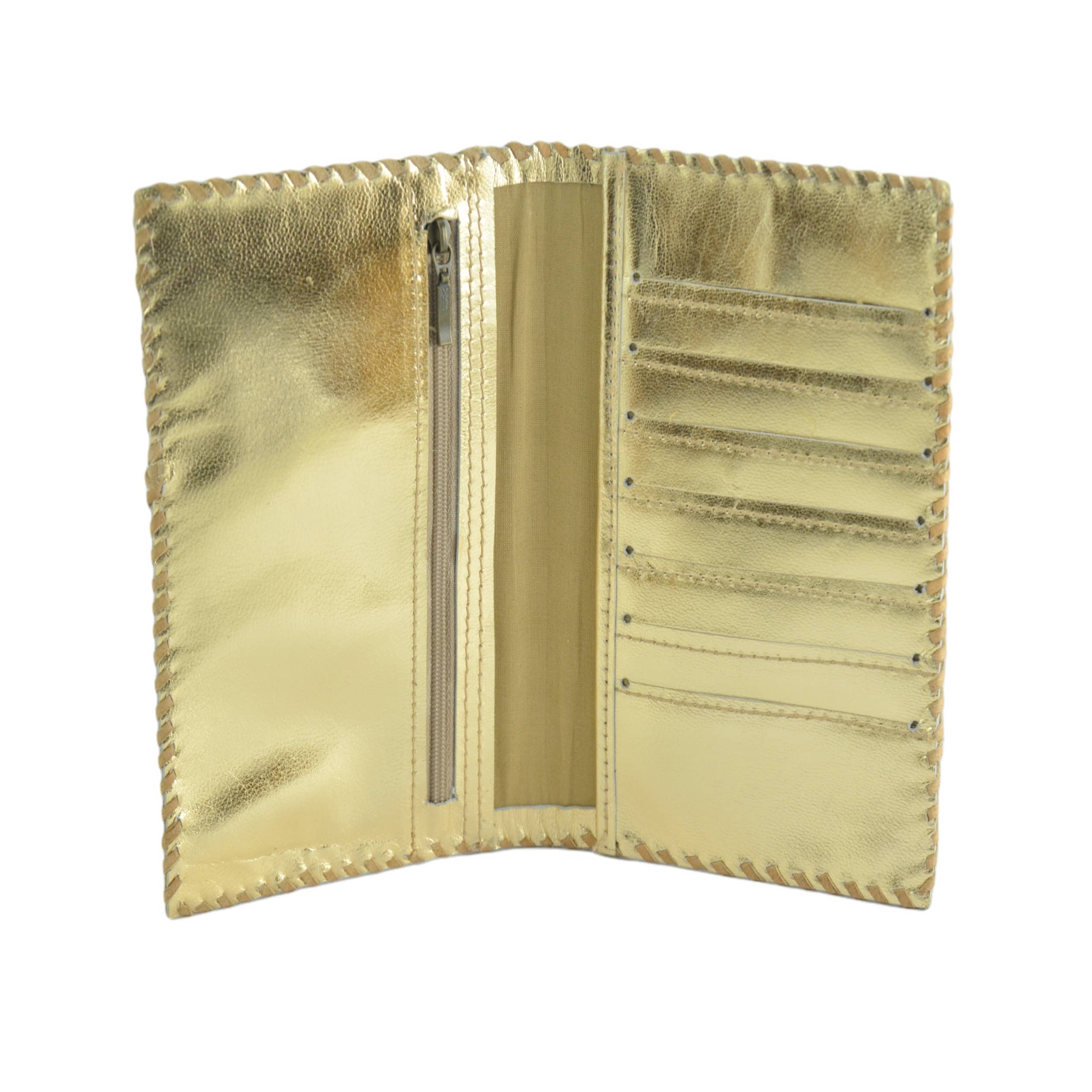 STUDIO CALEIDOSCOPE - Wholesale Wallet - Women's - Jenny Slim Wallet Cowhide Hairon Leather1