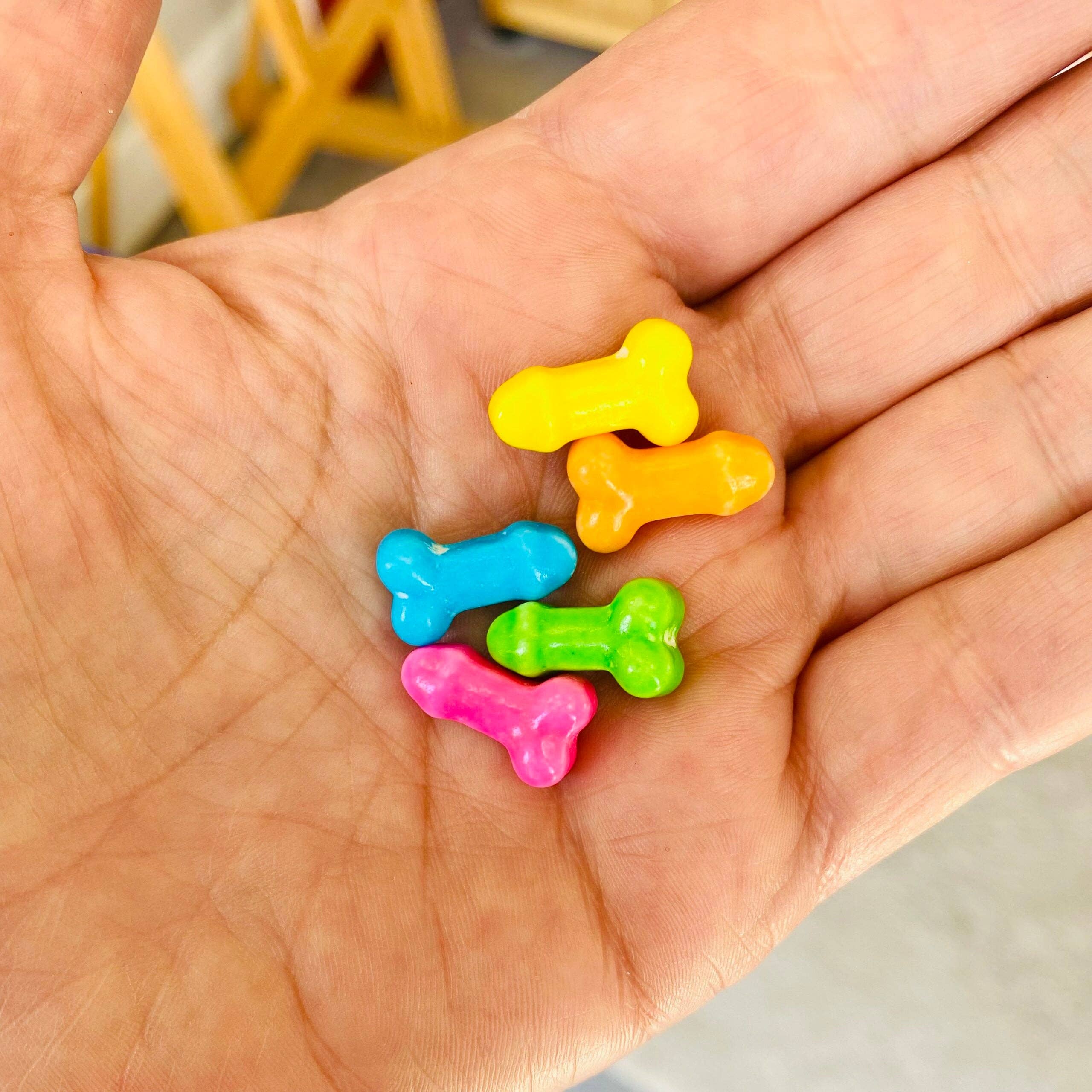 Little Genie Productions - Vente Bonbons durs - Super Fun Bonbon Pénis Arbre - Présentoir de 122