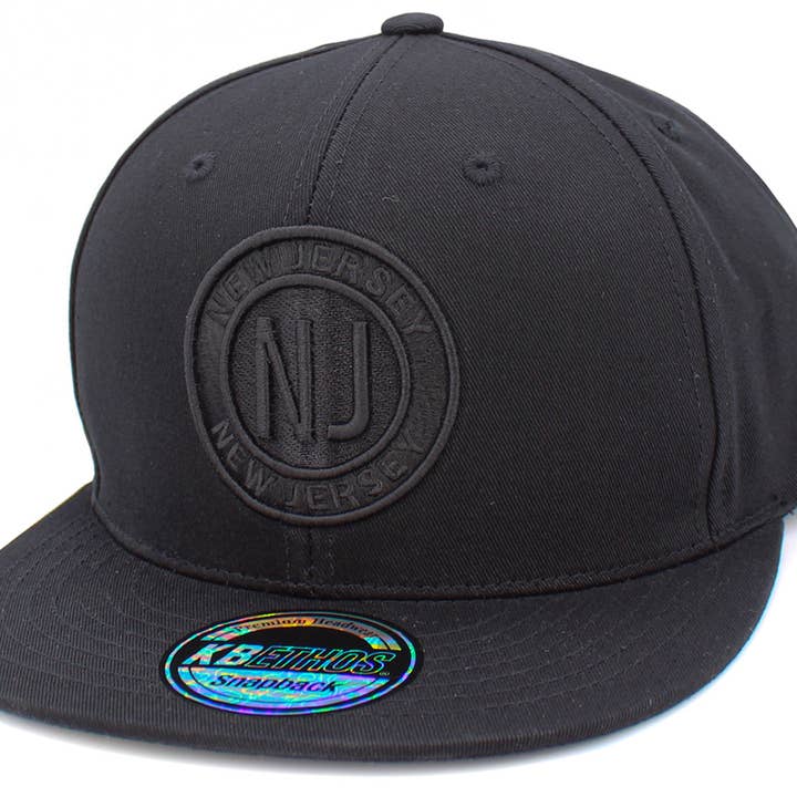 KBETHOS - Wholesale Flat Brim Cap - Men's - NEW JERSEY SNAPBACK4