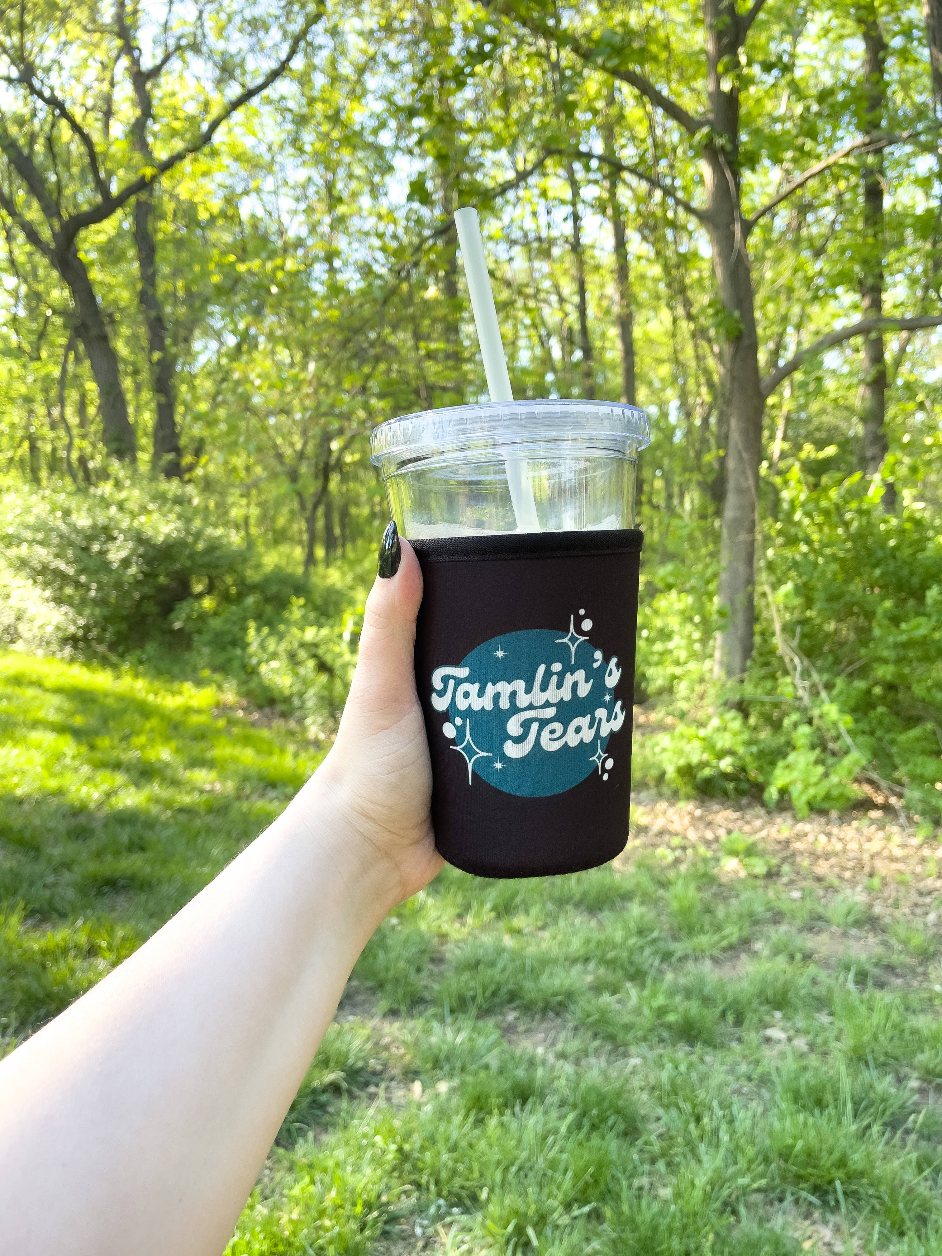 Meaggie Moos - Wholesale Drink Huggers & Koozies - 16oz Drink Sleeve | ACOTAR Tamlin's Tears6