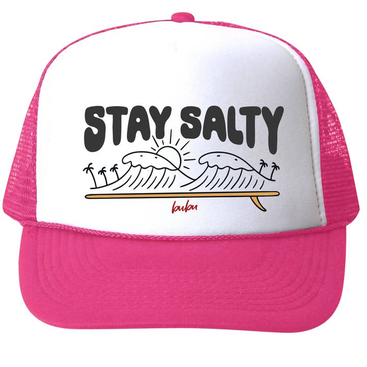 STAY SALTY Truckerhat for engroshandel hos Bubu