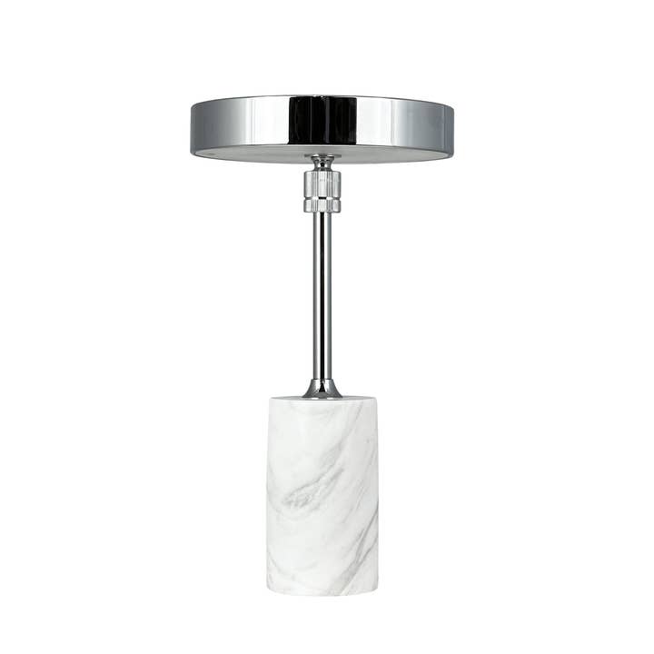 Starlight LED rechargeable table lamp chrome/ white marble and other Purchase Wholesale lamparas led. Free Returns & Net 60 Terms on Faire trending on Faire.