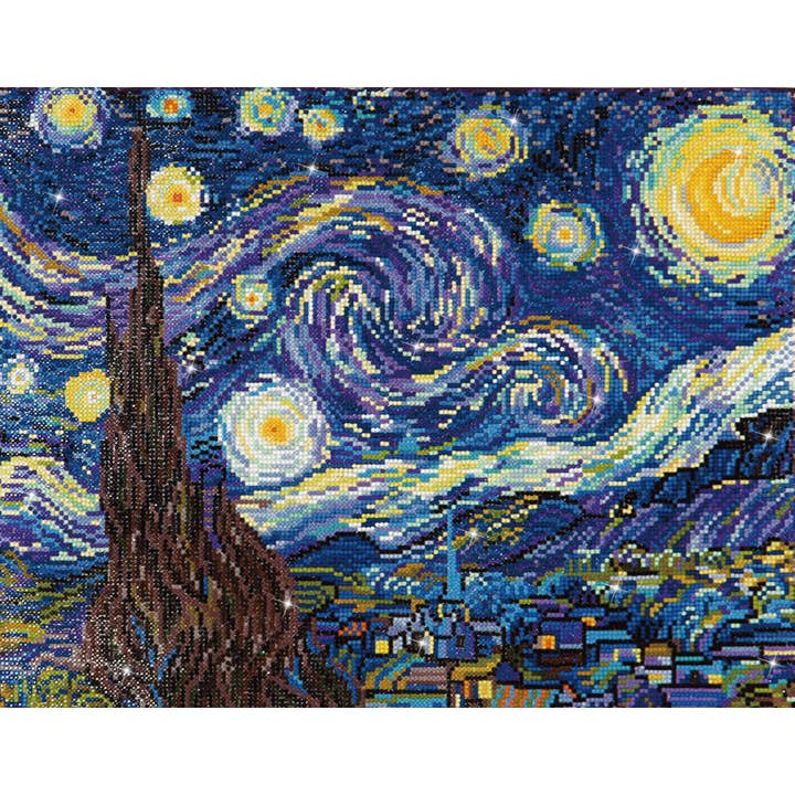 Starry Night (Van Gogh) for wholesale by DIAMOND DOTZ®