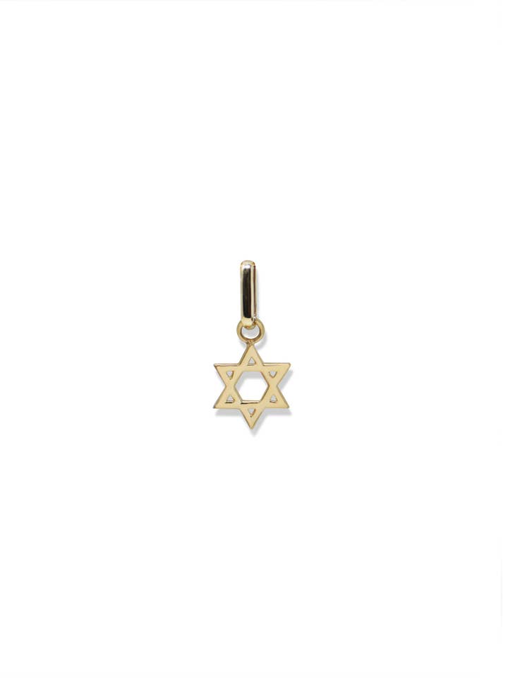 Love Letter Star of David Charm for wholesale by ANZIE