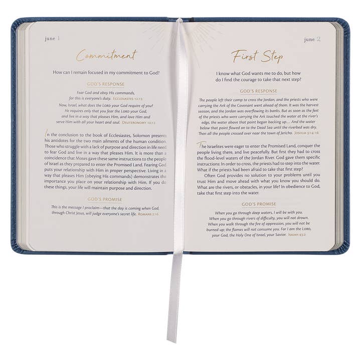 Christian Art Gifts - Wholesale Book - Adult - One Minute with God for Daily Inspiration Faux Leather