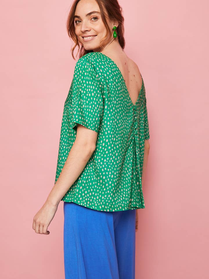 Cima Green Shirt for wholesale by Smile