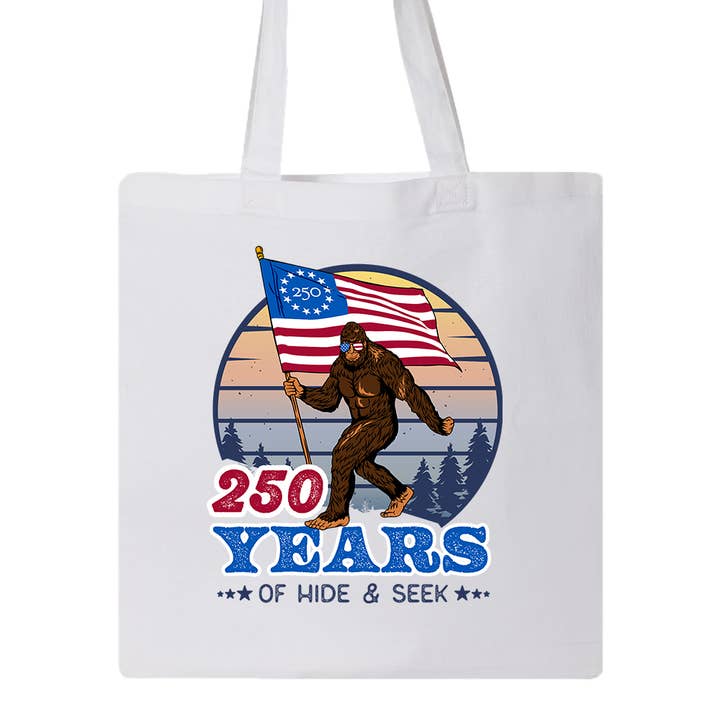 Sac fourre-tout Bigfoot américain pour la vente par Nelson Gifts Wholesale