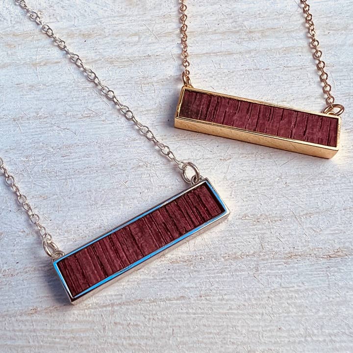 Juniper and Stone - Wholesale Pendant/charm necklace - Wine Barrel Necklace - Horizontal5