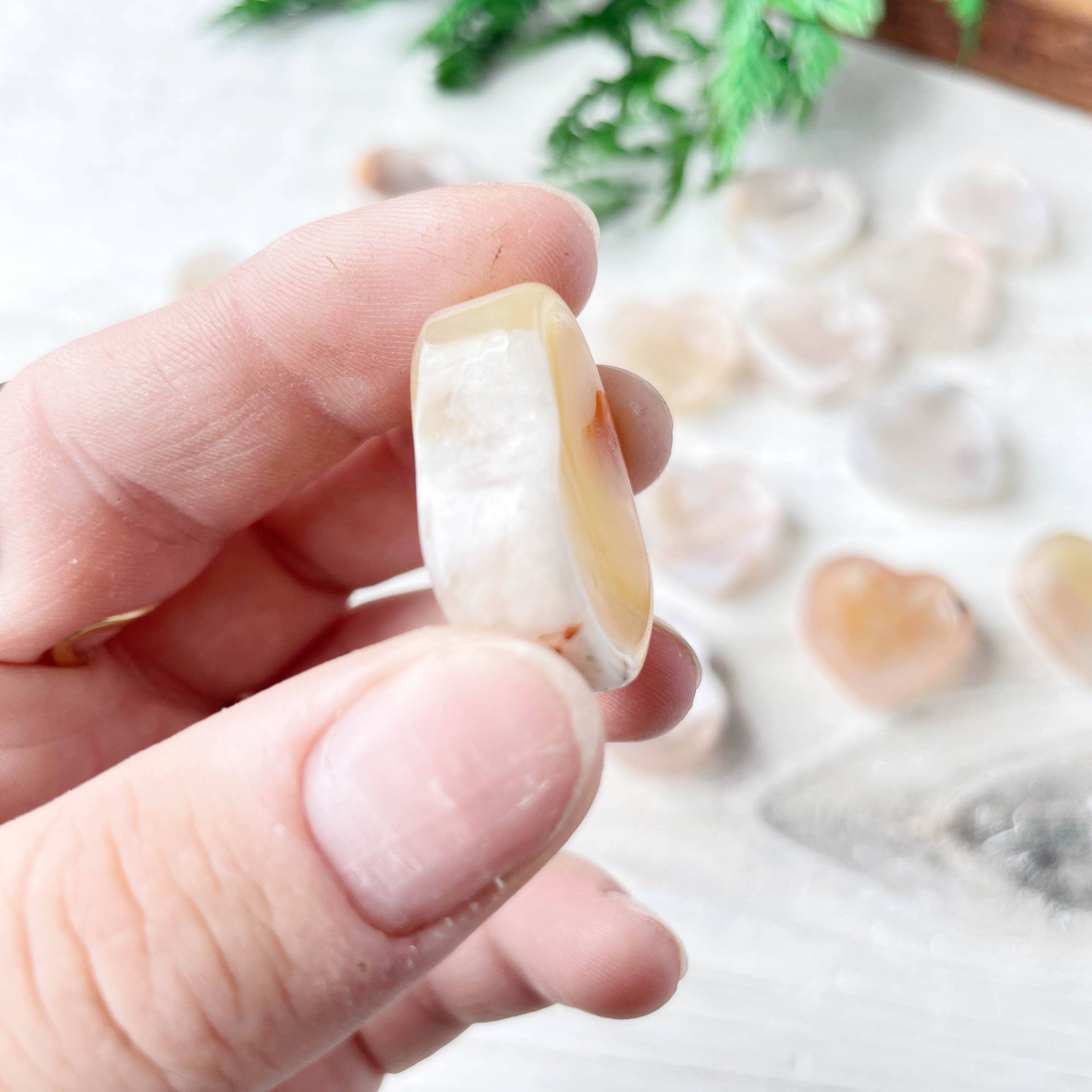 Ewelina Pas Jewelry - Venta al por mayor Bandejas/platos/boles decorativos - Mini cuenco de ágata floral en forma de corazón5