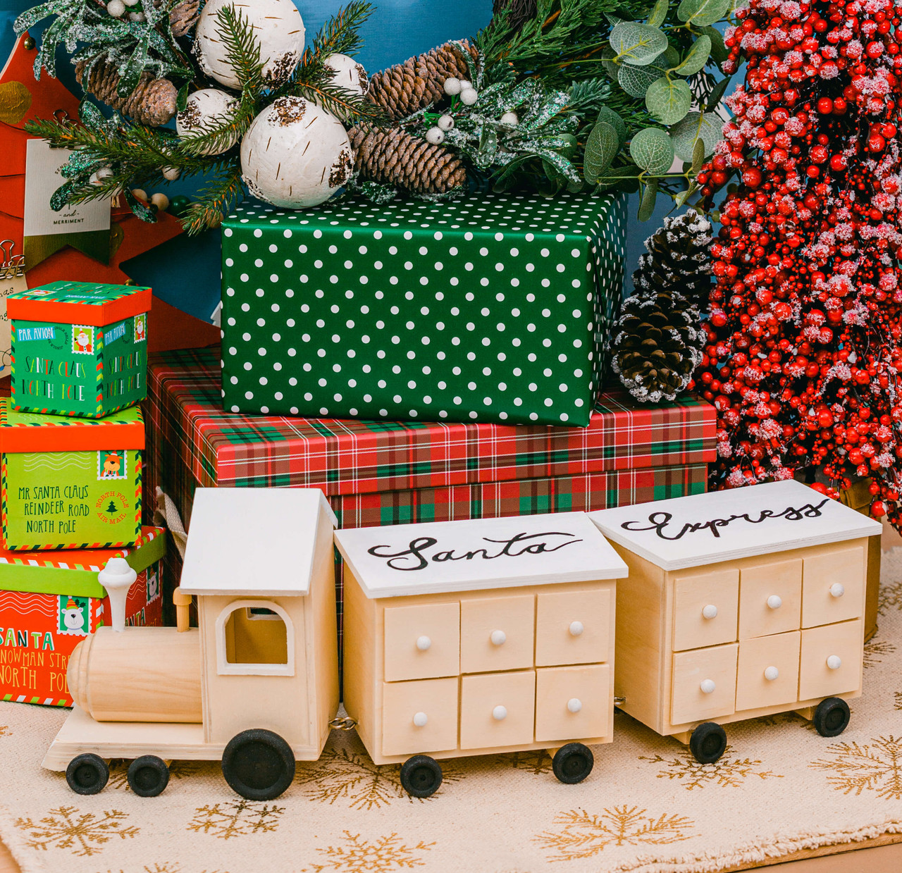 Woodpeckers Crafts - Wholesale Advent Calendar - Unfinished wooden Advent Calendar23